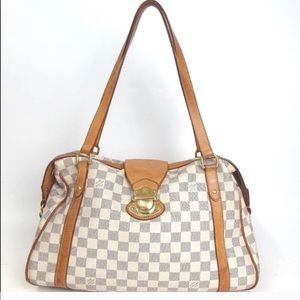Authentic Louis Vuitton Damier Azur Stresa PM